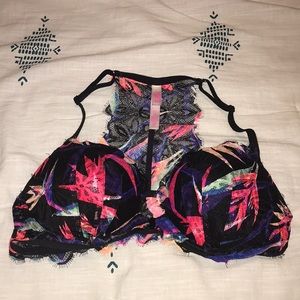 PINK Date Racerback Push Up Bra